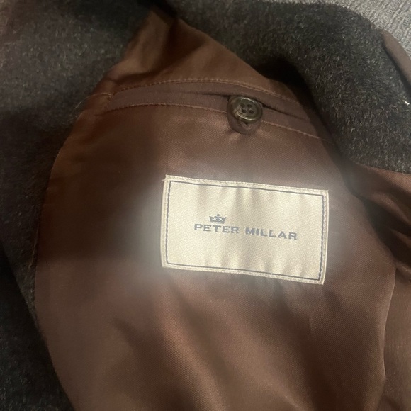 Peter Millar Gray Wool and Cashmere Short Jacket Size M - Picture 4 of 7